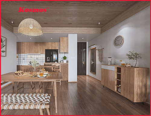 TRẦN NHỰA GIẢ GỖ